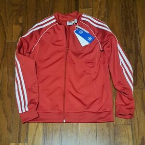 adidas ORIGINALS
Kids Red Adicolor Sst Track Jacket In Vivid Red/white